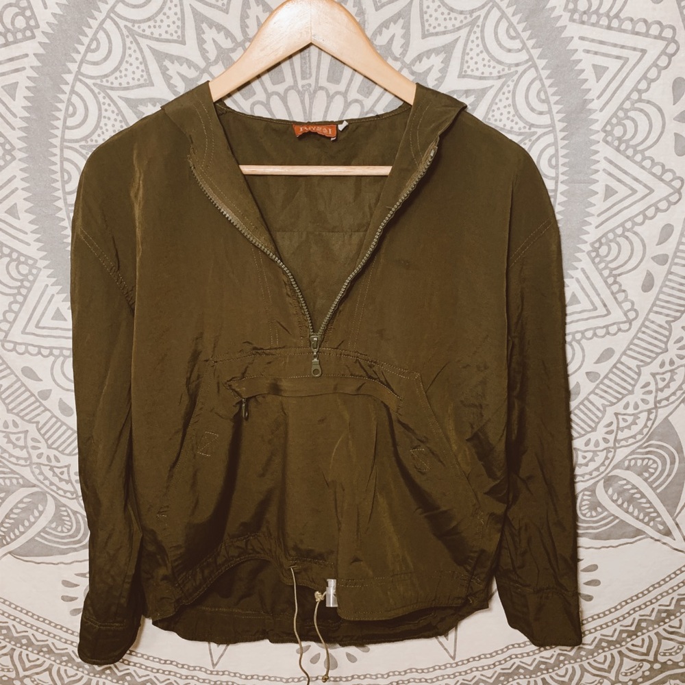 Vintage Army Green Pullover